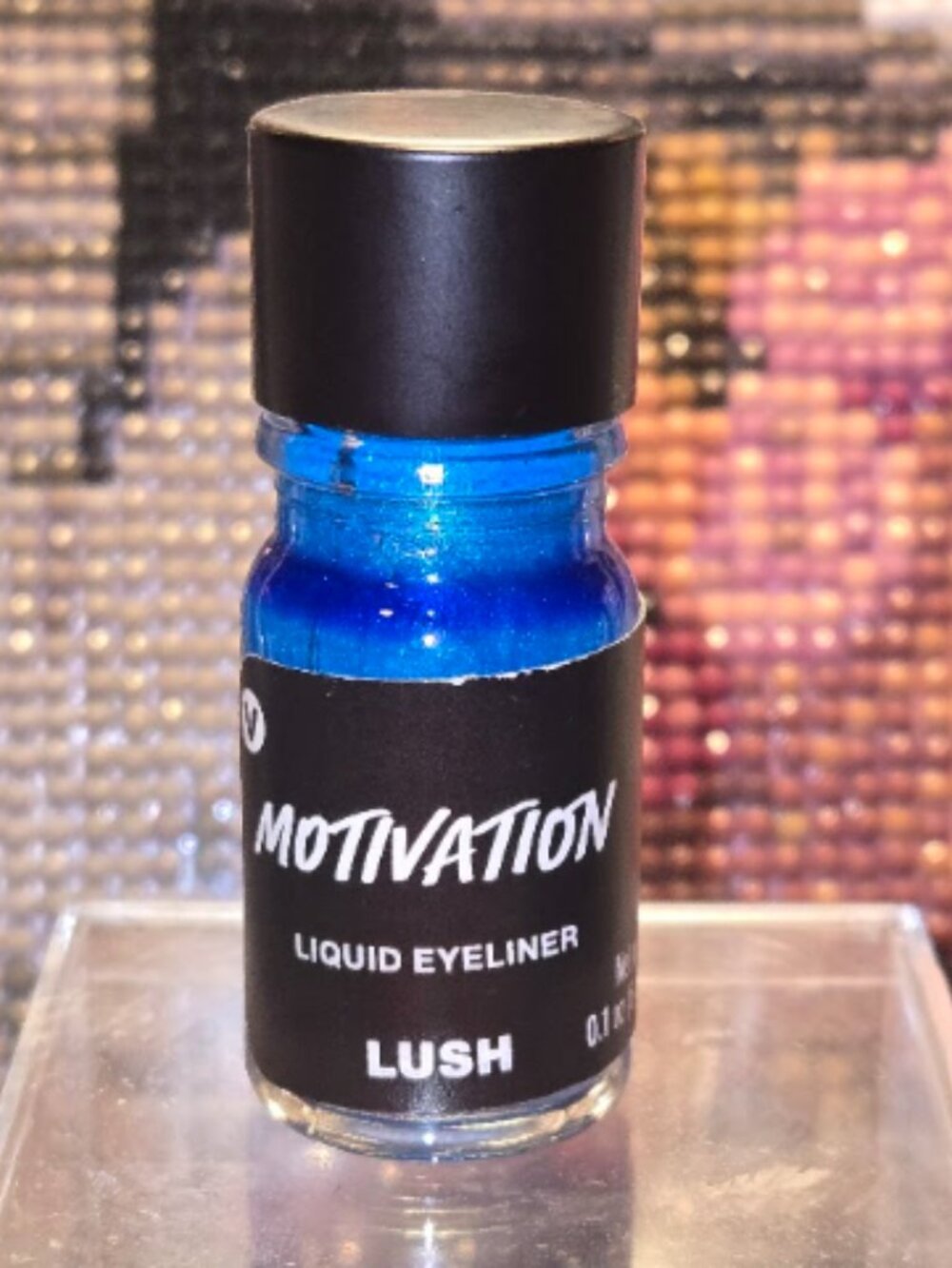 Blue liquid eyeliner "Motivation"